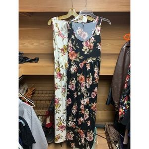 Two Maternity Maxi Dresses - Size Small